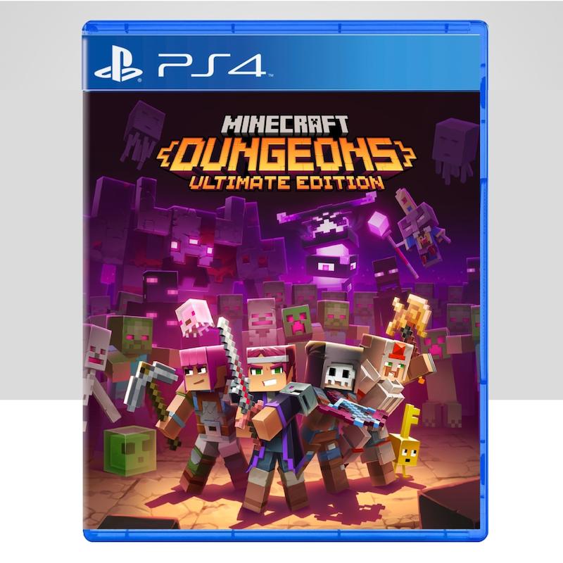 کاور دیسک بازی ماینکرفت دانجنز آلتیمیت ادیشن Minecraft Dungeons Ultimate Edition