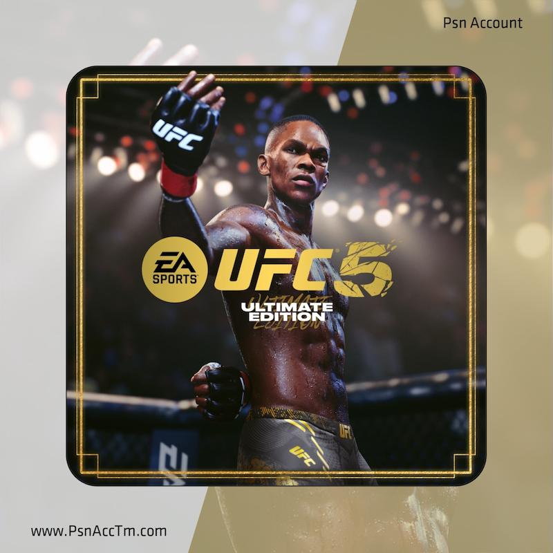 اکانت قانونی بازی  UFC 5 Ultimate Edition برای کنسول  PS5 و PS4 
