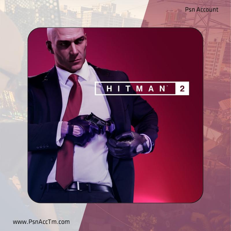 خرید اکانت قانونی بازی Hitman 2 | تصویر کاور رسمی بازی هیتمن ۲ برای پلی‌استیشن