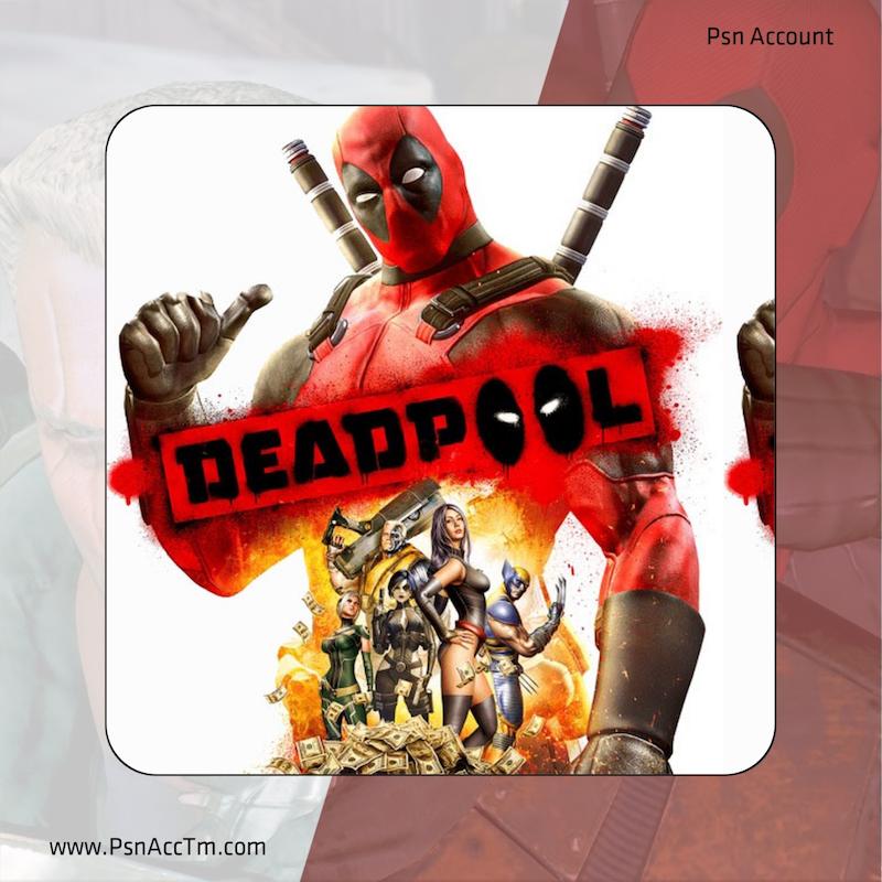  خرید اکانت قانونی بازی DEADPOOL کاور رسمی بازی ددپول برای پلی استیشن