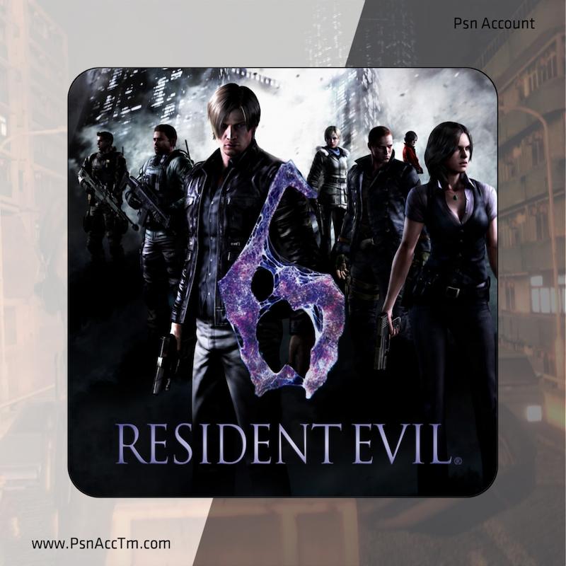  خرید اکانت قانونی بازی Resident Evil 6 کاور بازی رزیدنت اویل ۶ برای پلی استیشن