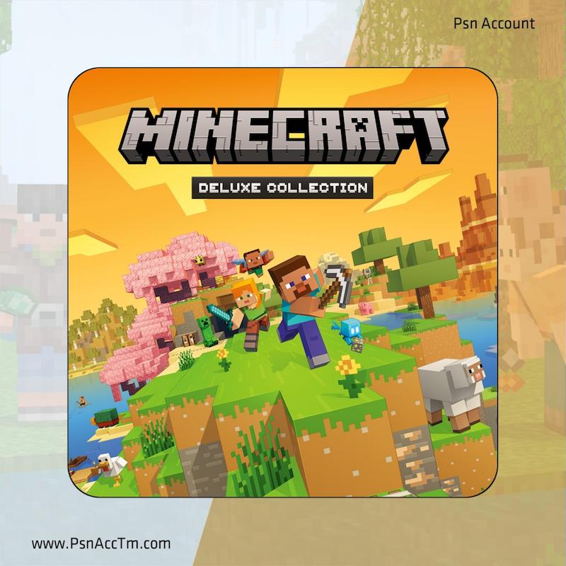 خرید اکانت قانونی بازی Minecraft Deluxe Collection کاور بازی ماینکرافت دلوکس کالکشن