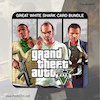خرید اکانت قانونی بازی Grand Theft Auto V Great White Shark Bundle کاور باندل جی تی ای وی با شارک کارت