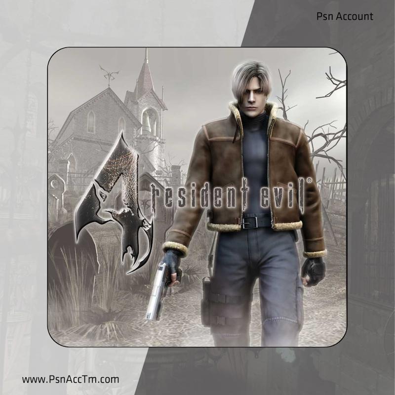  خرید اکانت قانونی بازی Resident Evil 4 کاور نسخه کلاسیک بازی رزیدنت اویل ۴ برای پلی استیشن