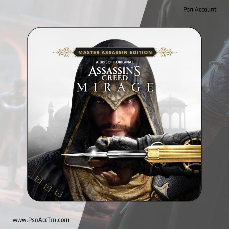 Alt Text: خرید و اجاره بازی Mirage Master Assassin / اساسین کرید میراژ مستر اساسین برای PS5 و PS4 / پی اس فایو و پی اس فور