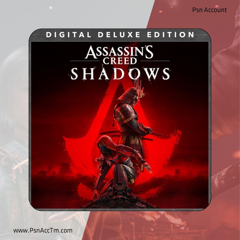 خرید و اجاره بازی Assassin's Creed Shadows Digital Deluxe / اساسین کرید شادوز دیجیتال دلوکس برای PS5 و PS4 / پی اس فایو و پی اس فور
