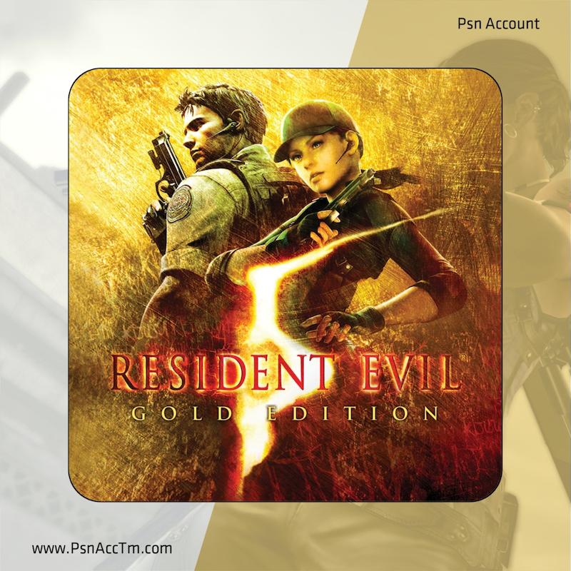 خرید و اجاره بازی Resident Evil 5 Gold Edition / رزیدنت ایول ۵ گلد برای PS5 و PS4 / پی اس فایو و پی اس فور