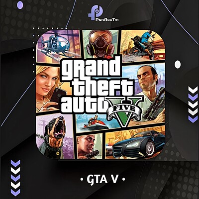 اکانت قانونی بازی Grand Theft Auto V برای کنسول PS4 و PS5