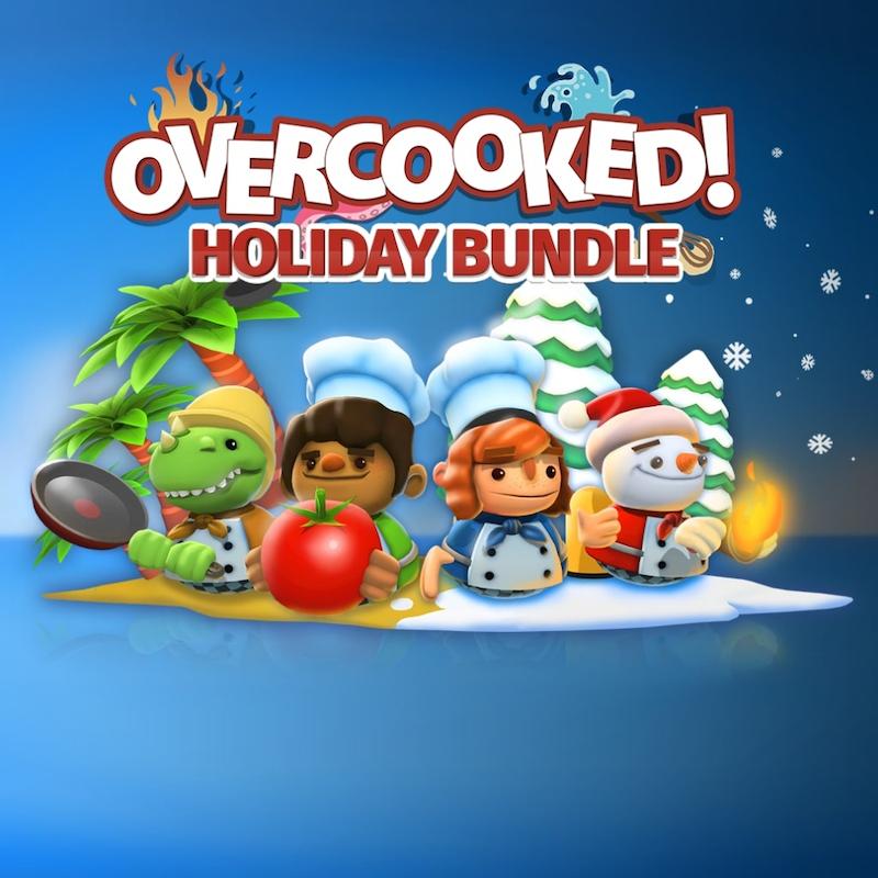 خرید و اجاره بازی Overcooked Holiday Bundle / اورکوکد هالیدی برای PS5 و PS4 / پی اس فایو و پی اس فور