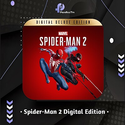 اکانت قانونی بازی Marvels SpiderMan 2 Digital Deluxe Edition برای کنسول PS5