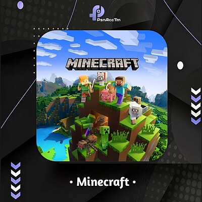 اکانت قانونی Minecraft برای PS4  و PS5