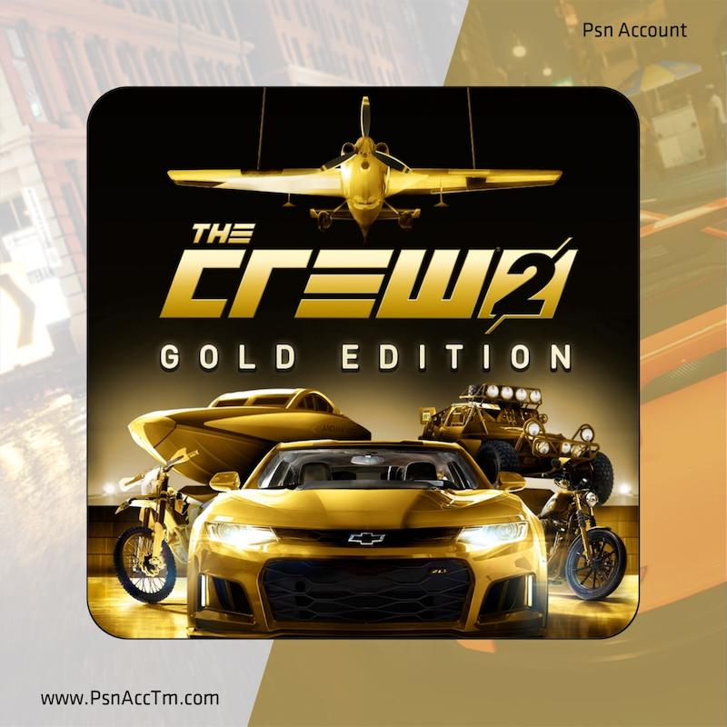خرید و اجاره بازی The Crew 2 Gold Edition / د کرو ۲ گلد برای PS5 و PS4 / پی اس فایو و پی اس فور