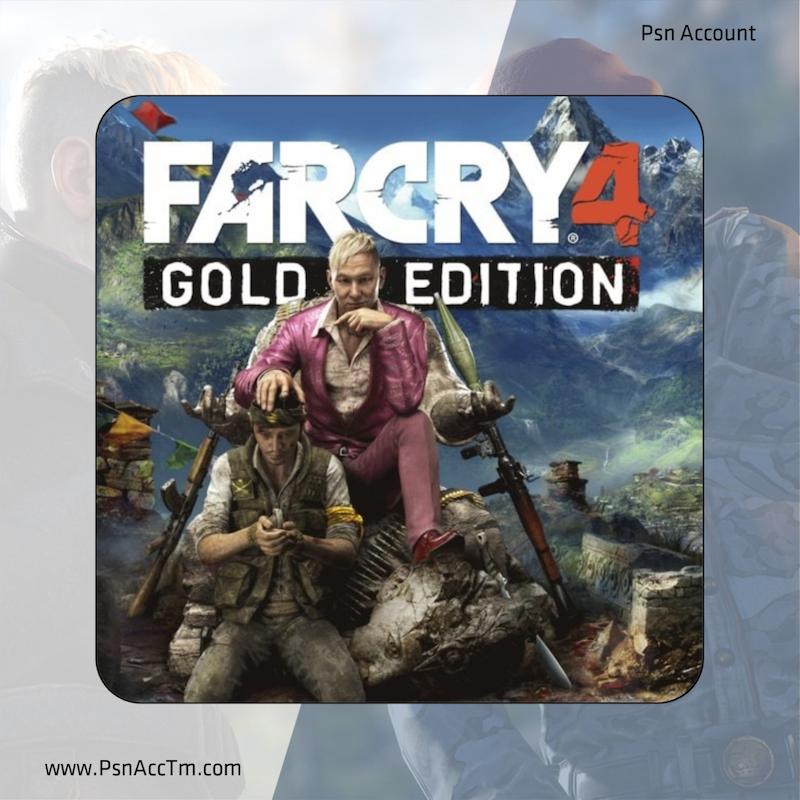 خرید و اجاره بازی Far Cry 4 Gold Edition / فار کرای ۴ گلد برای PS5 و PS4 / پی اس فایو و پی اس فور