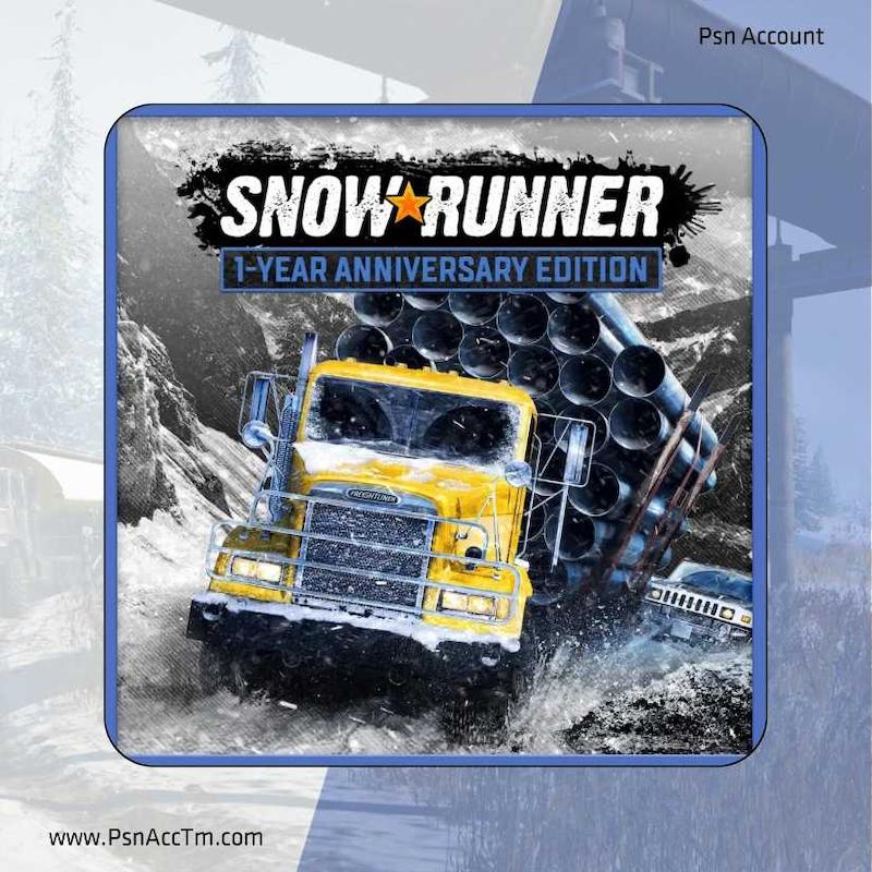 خرید و اجاره بازی SnowRunner 1-Year Anniversary Edition / اسنورانر سالگرد اول برای PS5 و PS4 / پی اس فایو و پی اس فور