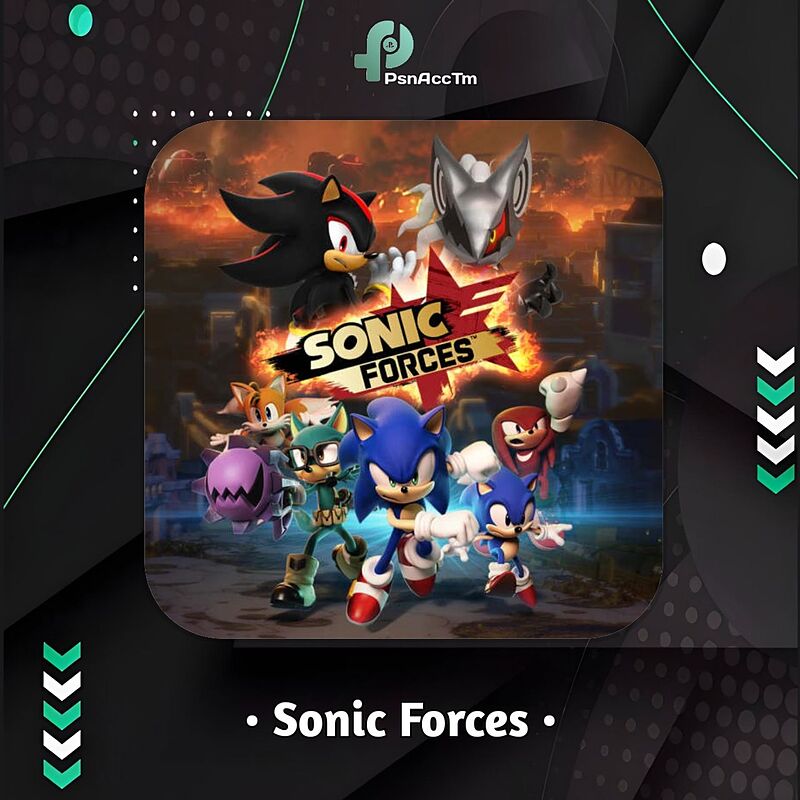 اکانت قانونی بازی Sonic Forces Digital Standard Edition برای کنسول PS4 و PS5