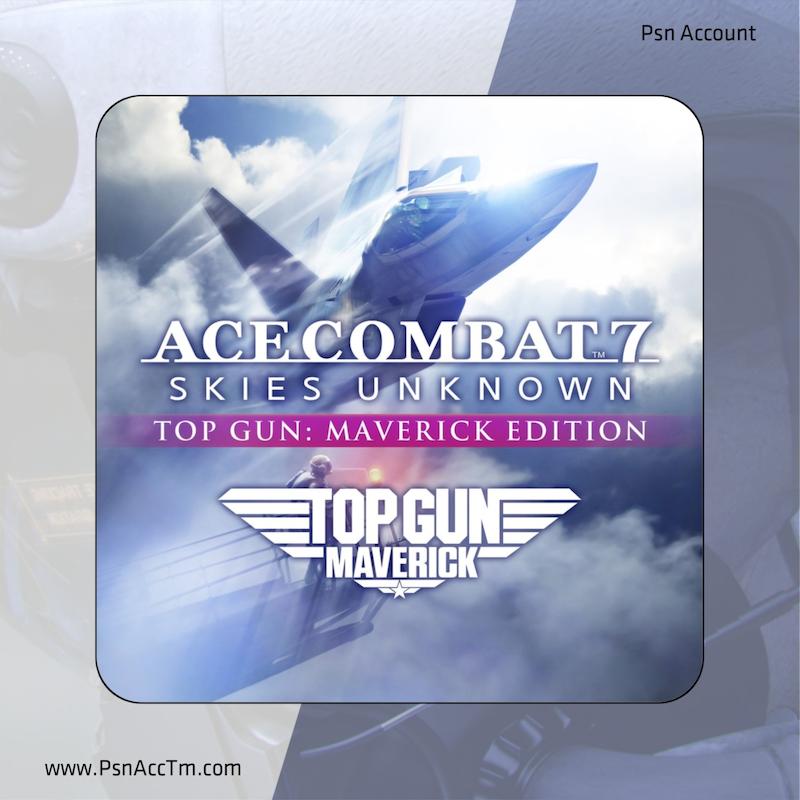 خرید و اجاره بازی ACE COMBAT 7 SKIES UNKNOWN - TOP GUN Maverick Edition / ایس کامبت ۷ اسکایز آن‌نون تاپ گان ماوریک ادیشن برای PS5 و PS4 / پی اس فایو و پی اس فور