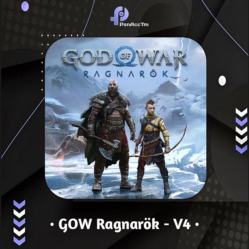 اکانت قانونی  God Of War Ragnarok نسخه فور برای PS4 و PS4