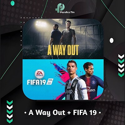 اکانت قانونی بازی  FIFA 19 + A Way Out برای کنسول PS4 و PS5