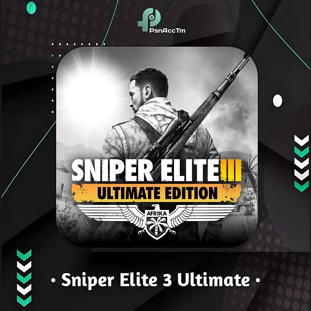 اکانت قانونی بازی Sniper Elite 3 Ultimate Edition برای کنسول PS4 و PS5