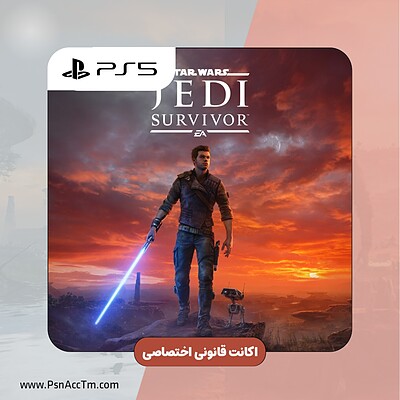 اکانت قانونی Star Wars Jedi Survivor برای PS5