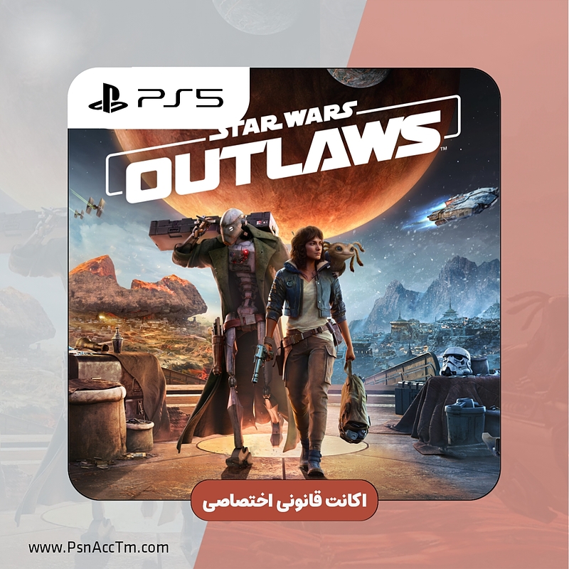 اکانت قانونی Star Wars Outlaws برای PS5