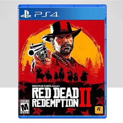 دیسک بازی Red Dead Redemption 2 کارکرده PS4