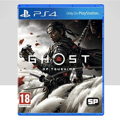 دیسک بازی Ghost Of Tsushima کارکرده PS4