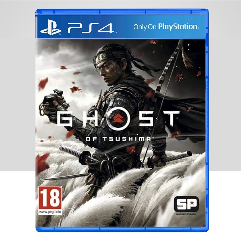 دیسک بازی Ghost Of Tsushima کارکرده PS4