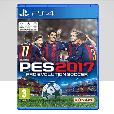 دیسک بازی PES 17 کارکرده PS4