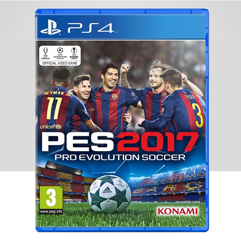 دیسک بازی PES 17 کارکرده PS4