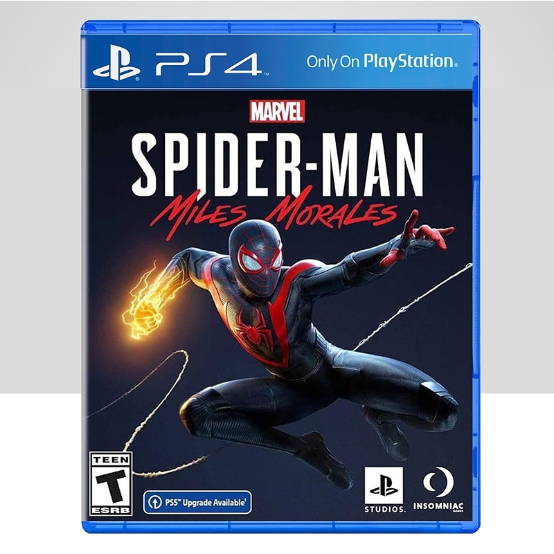 دیسک بازی Spiderman Miles Morales کارکرده PS4