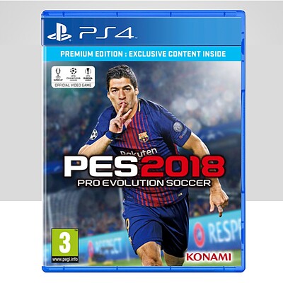 دیسک بازی PES 2018 کارکرده PS4