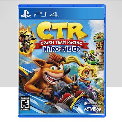 دیسک بازی Crash Team Racing Nitro Fueled کارکرده PS4