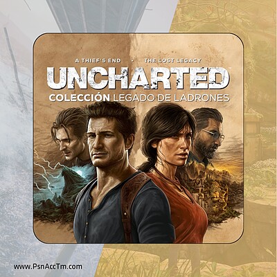 اکانت قانونی بازی Uncharted Legacy of Thieves برای PS4 و PS5