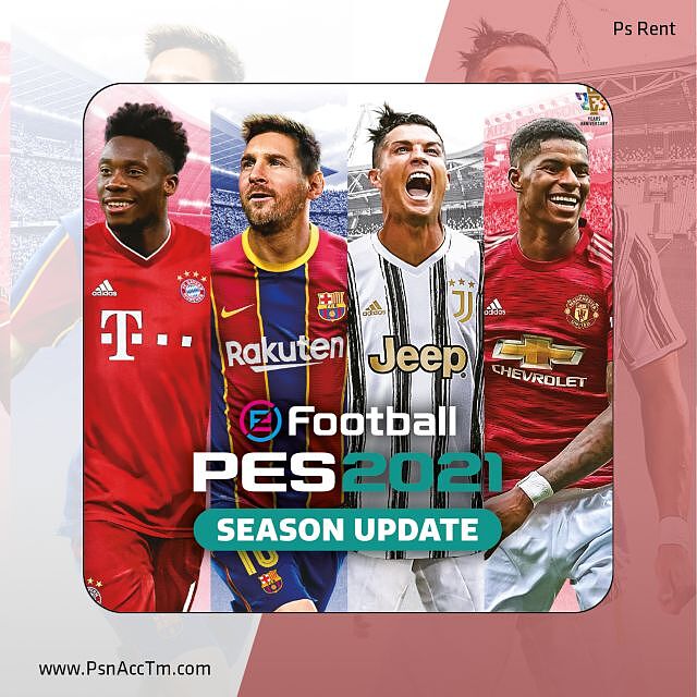 اجاره اکانت قانونی eFootBall PES 2021 برای PS4 و PS5