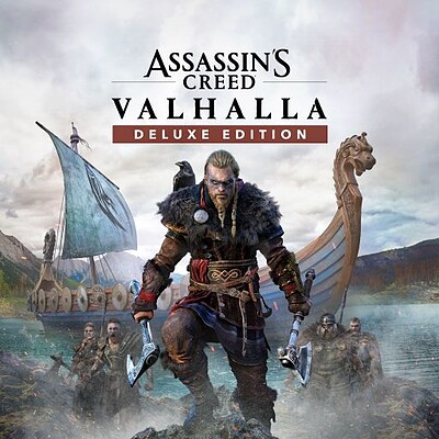 اکانت قانونی بازی Assassin's Creed Valhalla Deluxe Edition برای کنسول PS4 و PS5