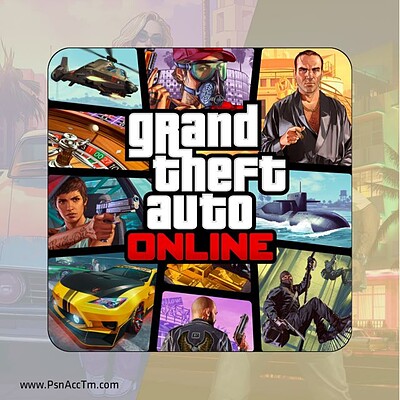 اکانت قانونی Grand Theft Auto V Online برای PS4 و PS5