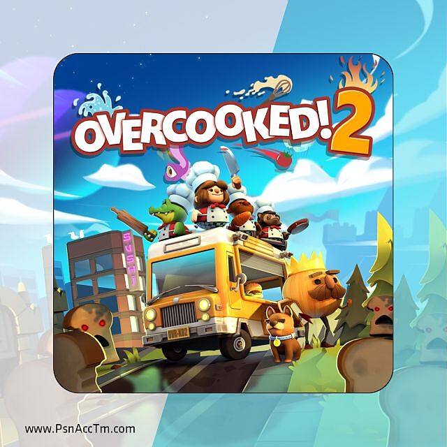 اکانت قانونی بازی OverCooked! 2 برای PS4 و PS5