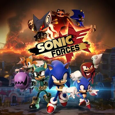 اکانت قانونی بازی Sonic Forces Digital Standard Edition برای کنسول PS4 و PS5