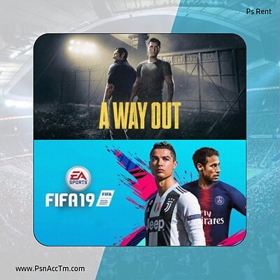 اکانت قانونی بازی  FIFA 19 + A Way Out برای کنسول PS4 و PS5