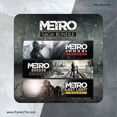 اکانت قانونی باندل بازی Metro Saga Bundle برای کنسول PS4 و PS5