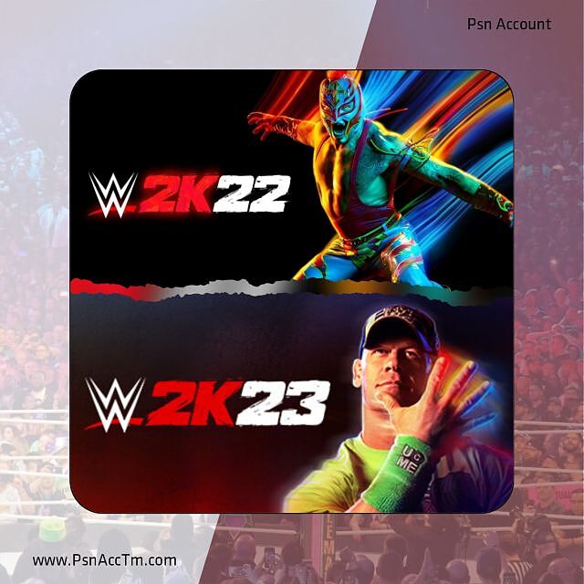 اکانت قانونی باندل بازی WWE 2K Bundle برای کنسول PS4 و PS5