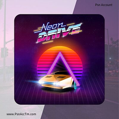 اکانت قانونی بازی Neon Drive برای کنسول PS4 و PS5