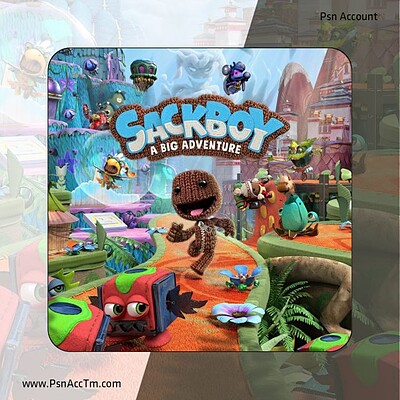 اکانت قانونی بازی Sackboy: A Big Adventure برای کنسول PS4 و PS5