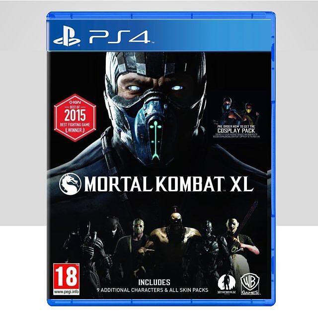 دیسک بازی Mortal Kombat XL کارکرده PS4