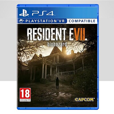 دیسک بازی Resident Evil Biohazard کارکرده PS4