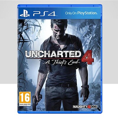 دیسک بازی Uncharted 4 A Thief's End کارکرده PS4