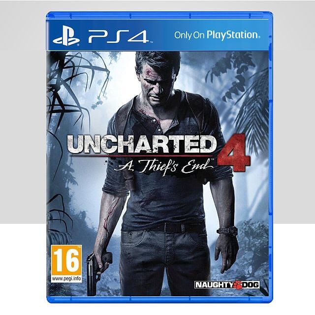 دیسک بازی Uncharted 4 A Thief's End کارکرده PS4