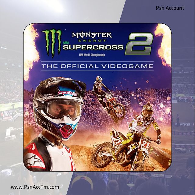 اکانت قانونی بازی Monster Energy Supercross - The Official Videogame 2 برای کنسول PS4 و PS5