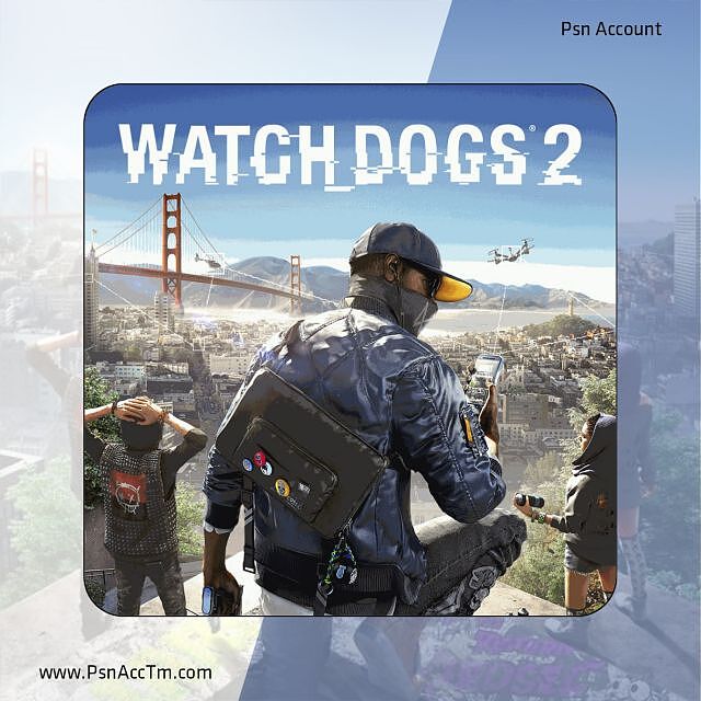 اکانت قانونی بازی Watch Dogs 2 برای کنسول PS4 و PS5